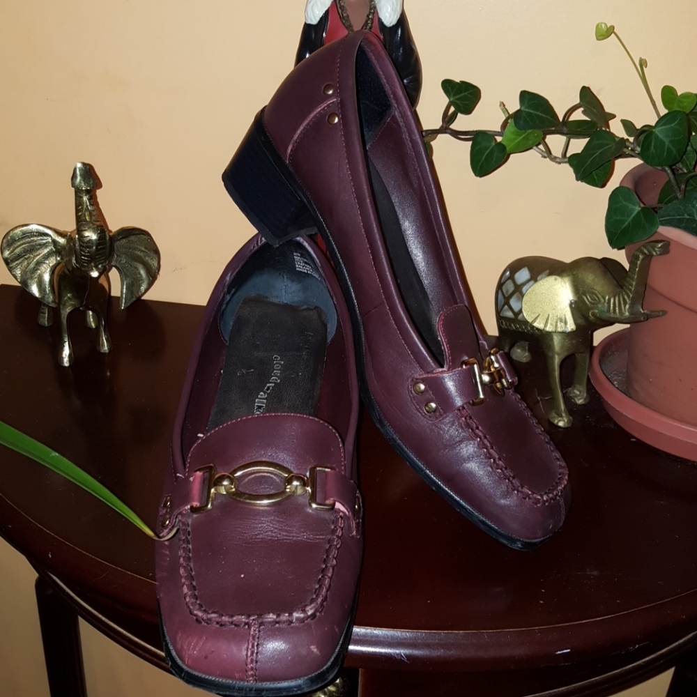 Cloudwalkers burgundy loafer